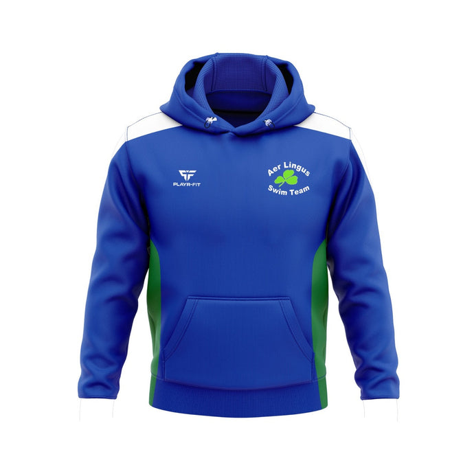 Aer Lingus Swim Club Hoodie Endure (Blue/Green/White) - Adults