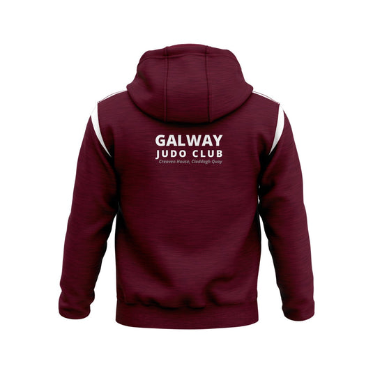 Galway Judo Club Hoodie Adroit (Maroon/White) - Kids