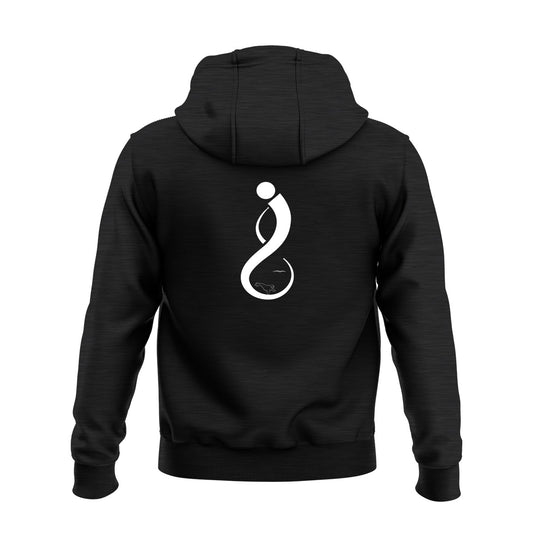 Infinity Channel Swimming Hoodie Tenacity Black - Adults