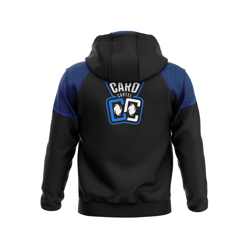 Load image into Gallery viewer, Card Cartel ESports Hoodie (Stellar) (Black/Blue) - Kids
