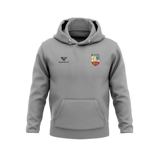 Banbridge Town FC Hoodie Retro (Grey) - Kids