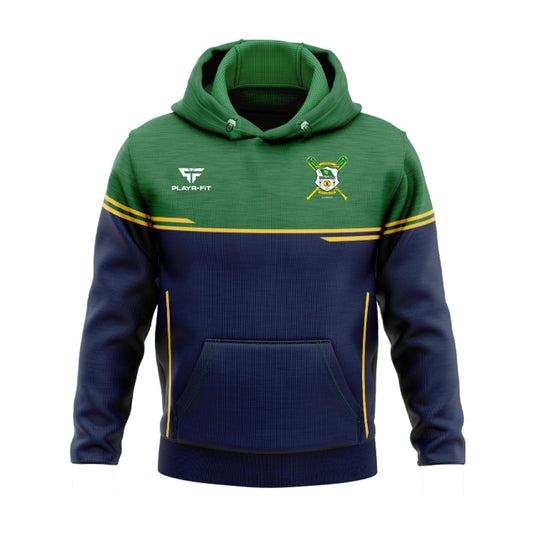 Carrickmacross Emmets Rounders Hoodie Courage (Navy/Green/YellowGold) - Kids