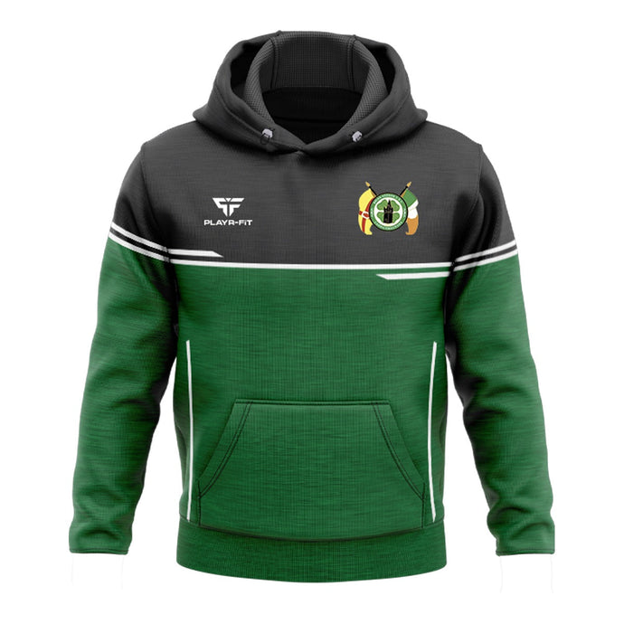CSC Carrickmacross Hoodie Courage (Black/Green/White) - Kids