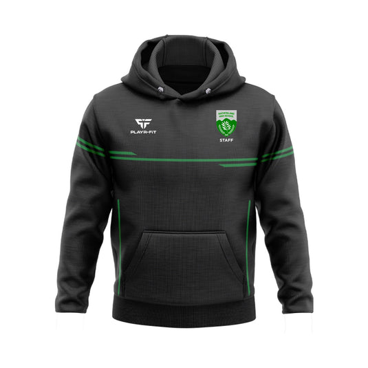 Rathfriland High School Staff Hoodie Courage (Black/Green) - Adults