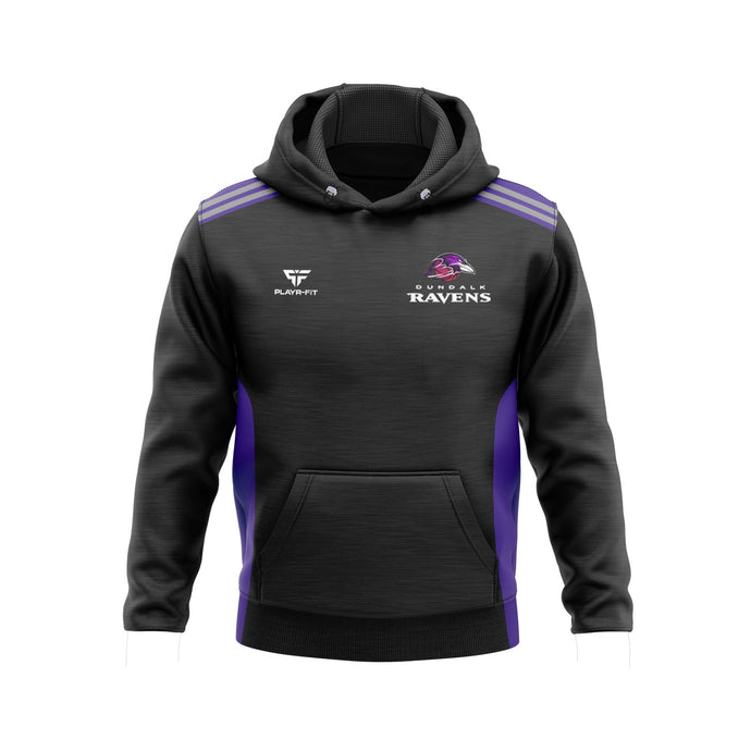 Dundalk Ravens Hoodie Endure (Black/Purple/Grey) - Adults