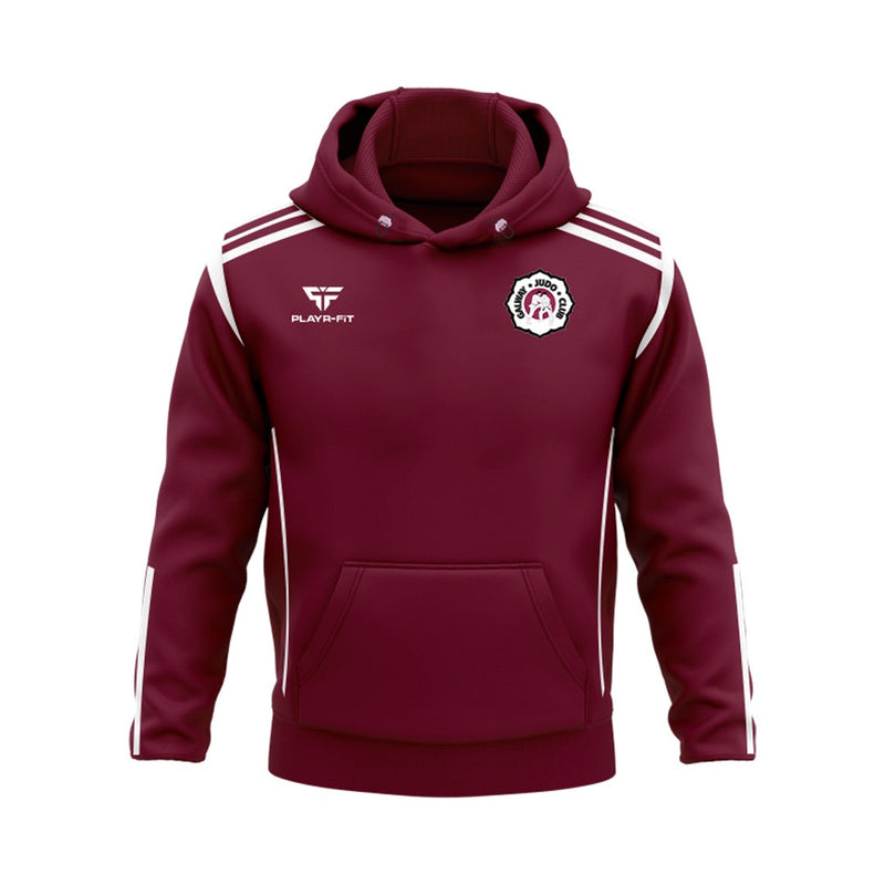 Load image into Gallery viewer, Galway Judo Club Hoodie Adroit (Maroon/White) - Adults
