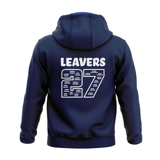 St Brigids PS Glassdrummond Leavers Hoodie Optimum (Navy/Blue/White) - Adults