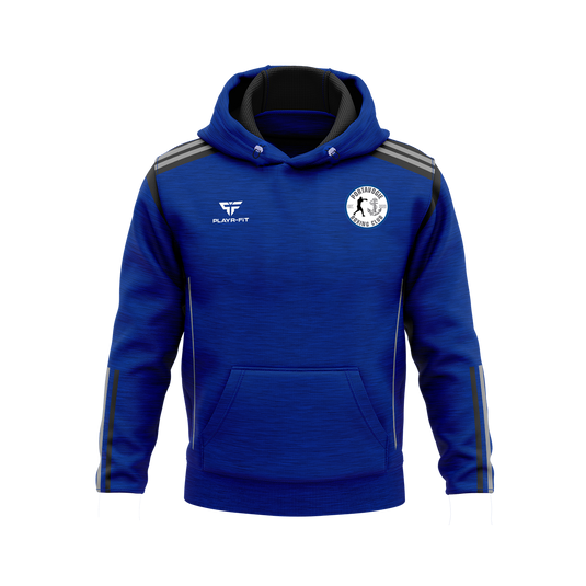 Portavogie Boxing Club Hoodie Adroit Blue/Grey/White - Adults