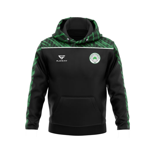 Shamrocks FC Hoodie Spirit (Black/Green/White) - Adults