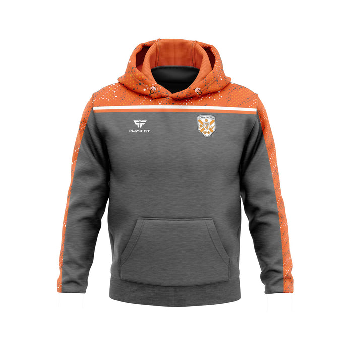 Clann Eireann Hoodie Spirit Grey/Orange 2025 - Adults