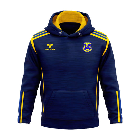 St Patricks FC Hoodie Adroit (Navy/YellowGold) - Adults