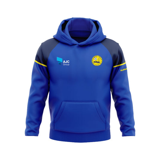 Drumaness Mills FC Hoodie Stellar (Blue/Navy/Yellow) - Adults