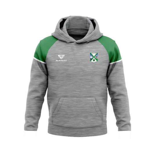 Geraldines GFC Louth Hoodie Stellar (Grey/Green/White) Colour - Kids
