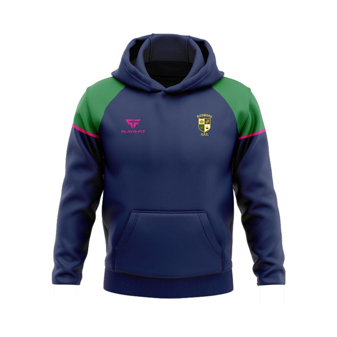 Richmond RFC Hoodie Stellar (Navy/Green/Pink) - Adults