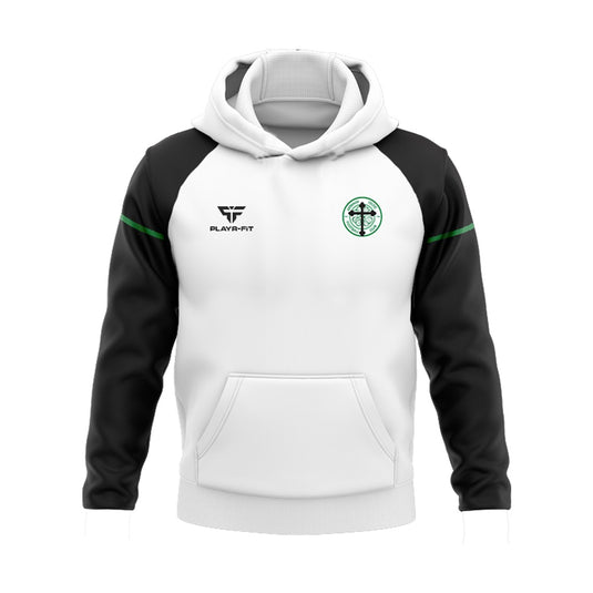 Armagh Celtic Hoodie Stellar (White, Black) - Adults