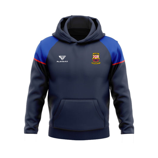 Scarva Rangers FC Hoodie Stellar Navy/Blue/Red - Adults
