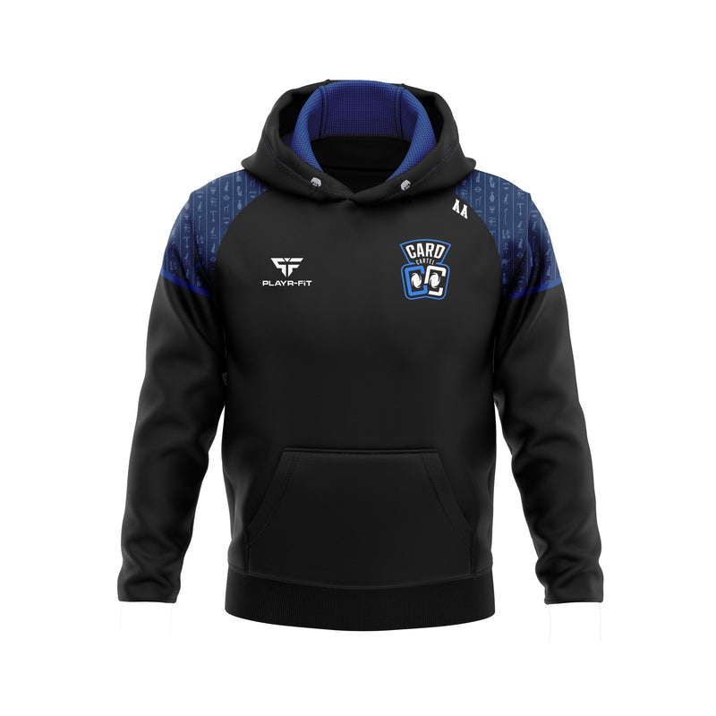 Load image into Gallery viewer, Card Cartel ESports Hoodie (Stellar) (Black/Blue) - Kids
