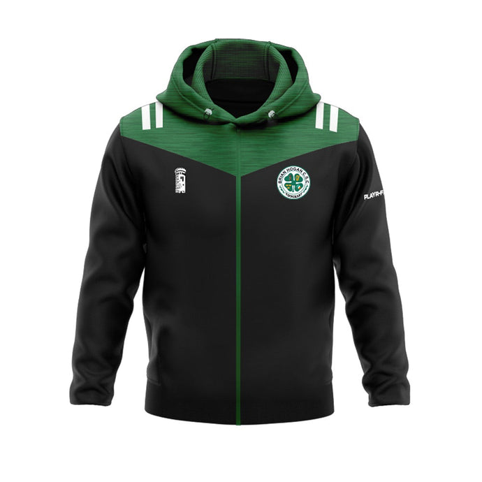 Brian Hogan CSC Tipperary Hoodie Tenacity (Full Zip) Black Green - Adults