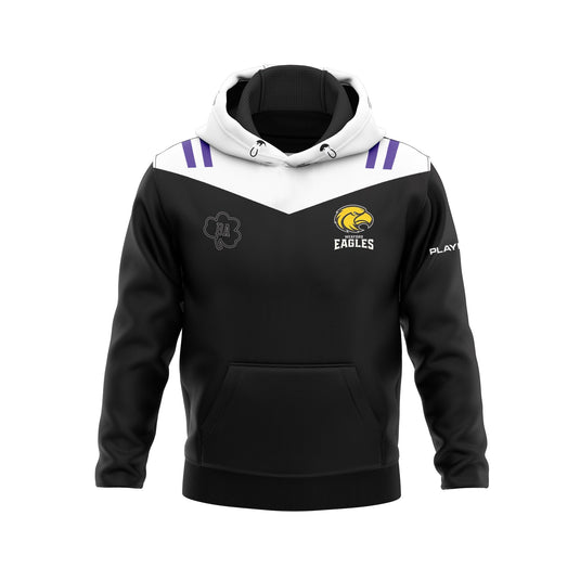Wexford Eagles Hoodie Tenacity Black/White - Adults