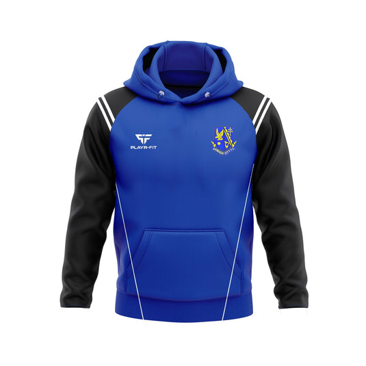 Armagh City FC Ladies Hoodie Vigour (Blue/Black/White) - Kids