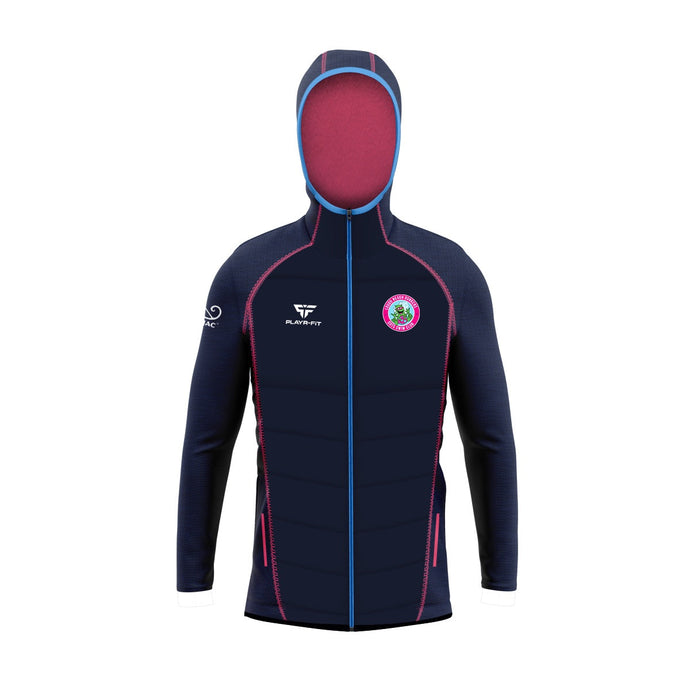 Lough Neagh Monster Dunkers Hybrid Jacket (Navy/Pink) - Adults