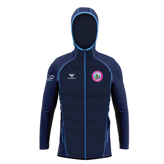 Lough Neagh Monster Dunkers Hybrid Jacket (Navy/Sky) - Adults