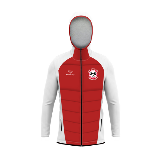 Lusk United Hybrid Jacket White - Adults