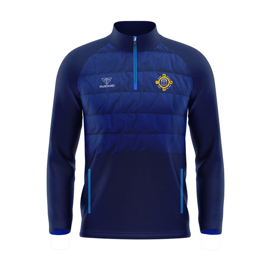 Clough Ballacolla Hurling Club Hybrid Midlayer (Navy/Blue) - Adults