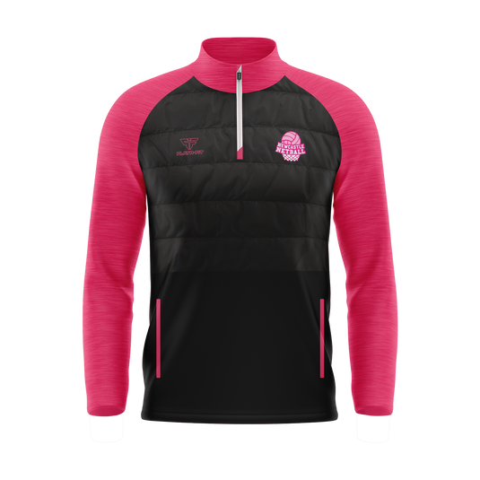 Newcastle Netball Hybrid Midlayer - Kids