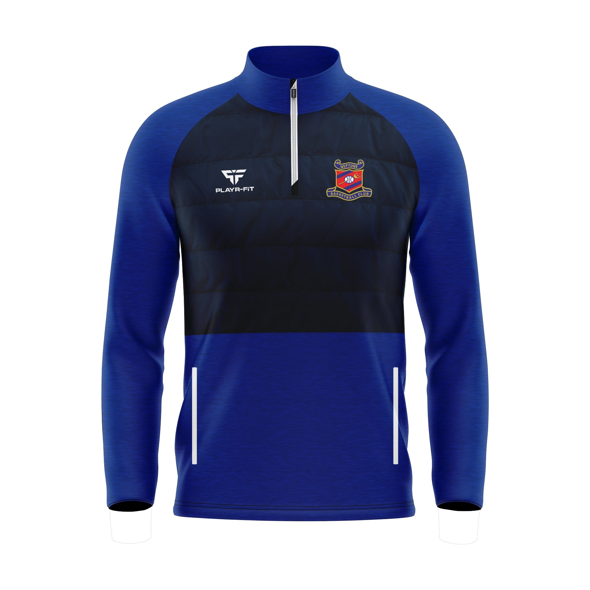 Neptune Basketball Hybrid Midlayer (Blue) - Kids – PLAYR-FIT Teamwear