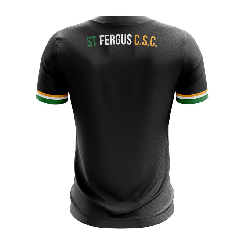Load image into Gallery viewer, St Fergus CSC Jersey B26 (Black) - Kids
