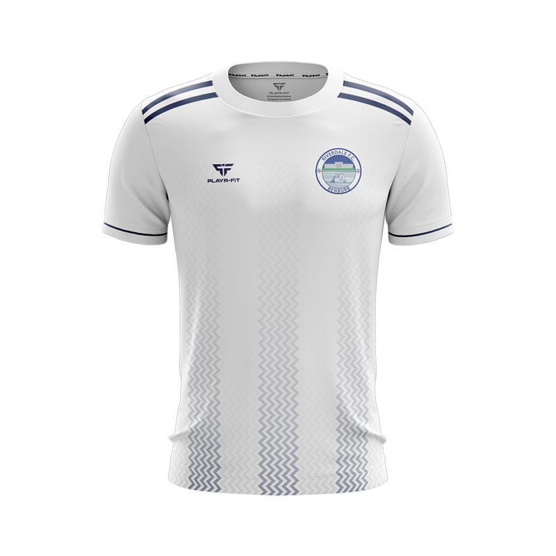 Load image into Gallery viewer, Riverdale FC Jersey Custom 01 White - Kids
