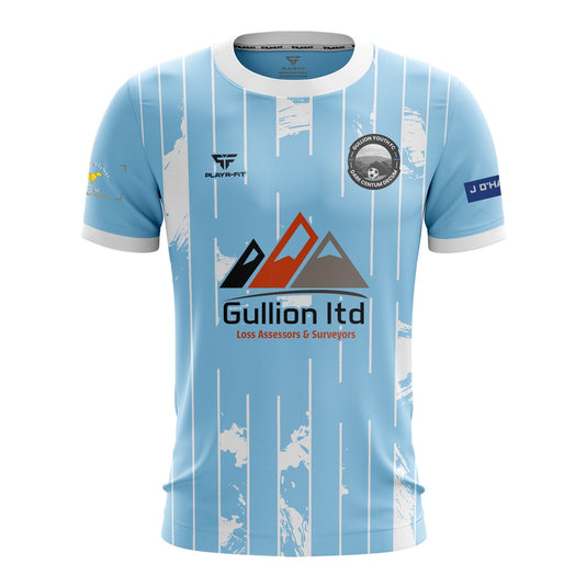 Gullion Youth FC Jersey 2014 Away (Sky) - Adults