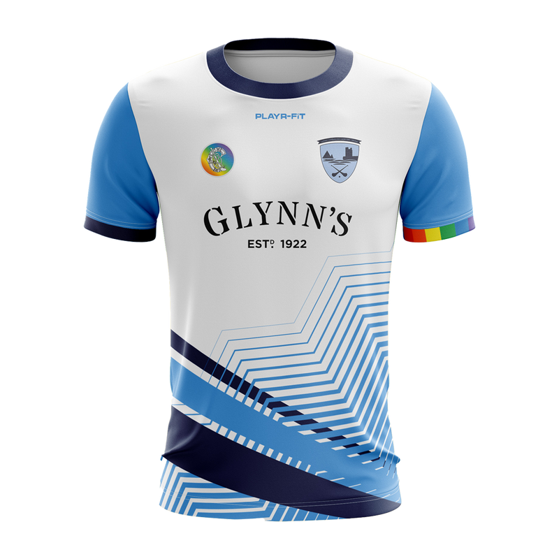 Load image into Gallery viewer, Oranmore Maree Camogie Jersey Senior Camogie White - Adults
