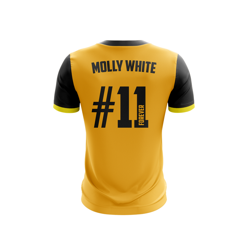 Load image into Gallery viewer, St James Swifts FC Ladies Jersey D16 (Molly White) - Kids
