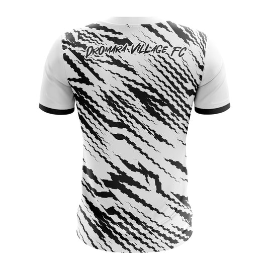 Dromara Village FC Jersey D39 White - Kids
