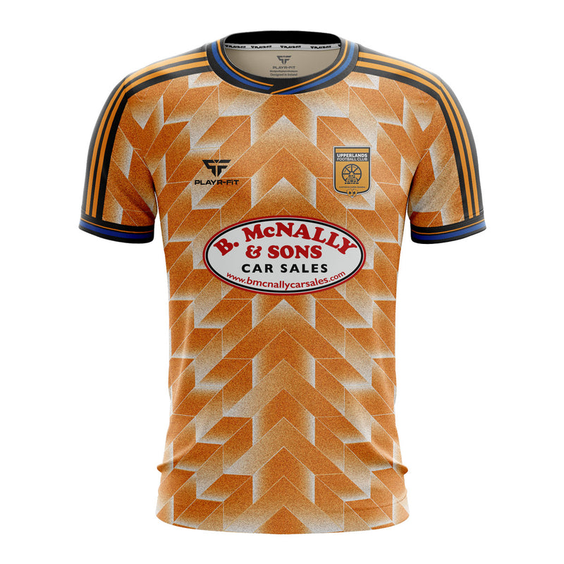 Load image into Gallery viewer, Upperlands FC Jersey Orange - Adults
