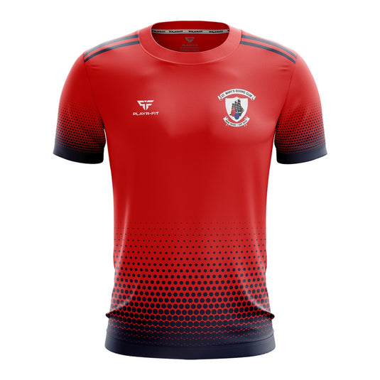 St Marys Boxing Club New Ross Jersey (A14 Red) - Adults