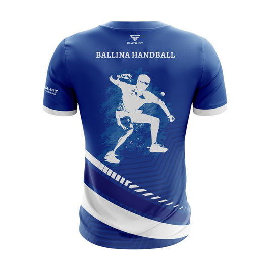 Ballina Handball Club Jersey A36 (Blue/White) - Kids