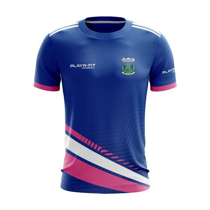 Ballina Handball Club Jersey A36 (Blue/Pink) - Kids