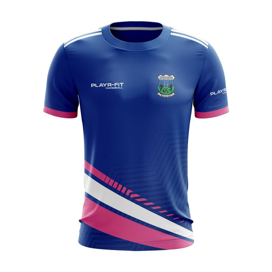 Ballina Handball Club Jersey A36 (Blue/Pink) - Kids