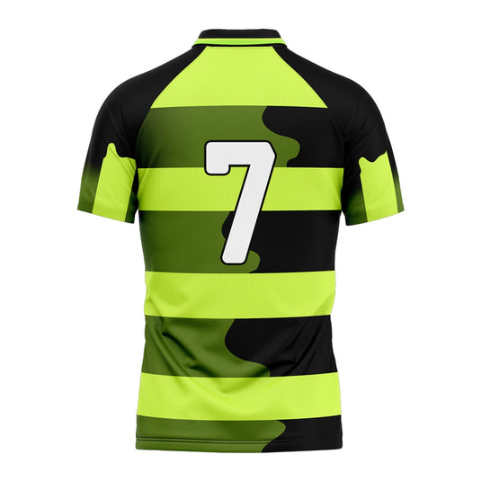 Newry Celtic FC Pro Jersey Away (Black/Yellow) - Adults