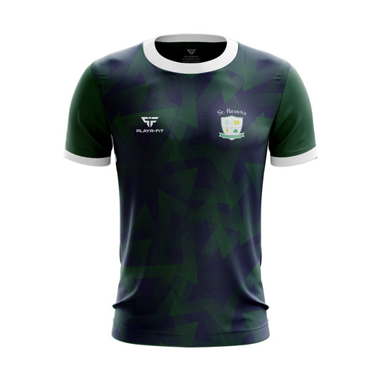 St Patricks PS Ballynahinch Students Jersey B09 (Navy/Green) - Kids