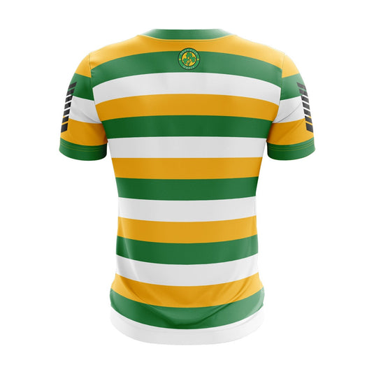 Shamrock Gaels Armagh Jersey B23 White/Green/YellowGold (Girls) - Kids