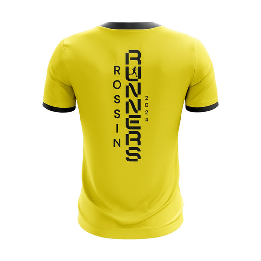 Rossin Runners Jersey B32 (Yellow/Black) - Adults