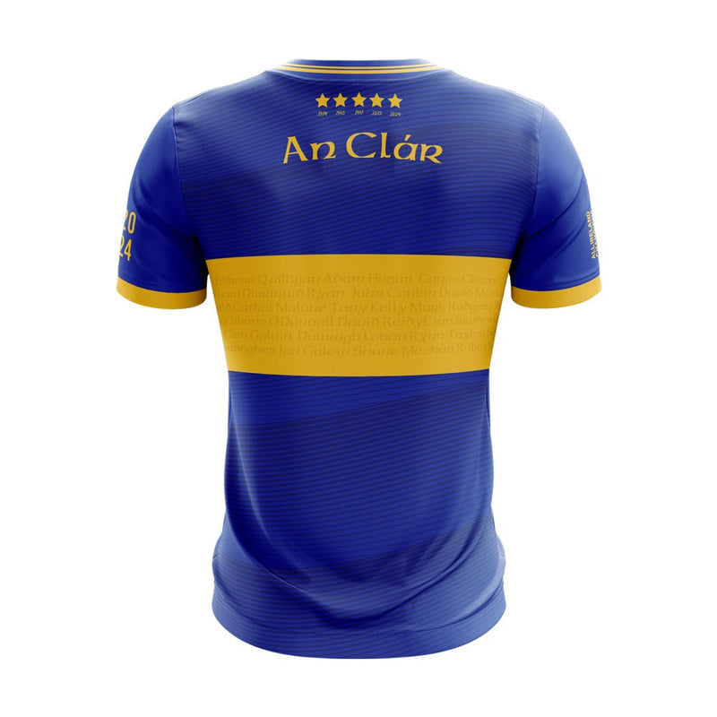 Load image into Gallery viewer, 2024 All Ireland Winners Clare Jersey (Blue) - Adults
