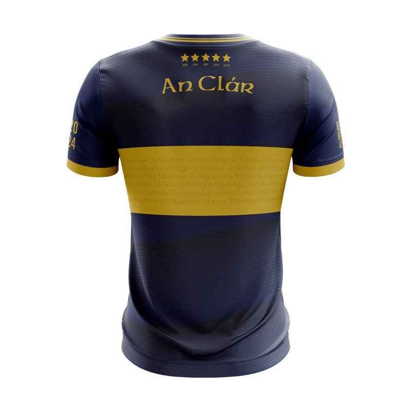 Load image into Gallery viewer, 2024 All Ireland Winners Clare Jersey (Navy/Gold) - Adults
