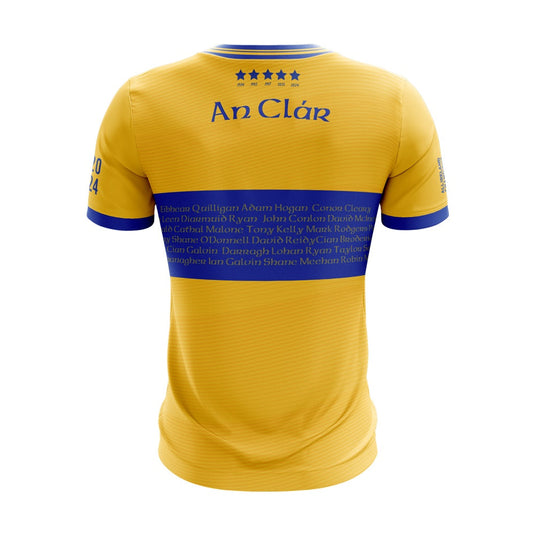 2024 All Ireland Winners Clare Jersey (YellowGold) - Kids