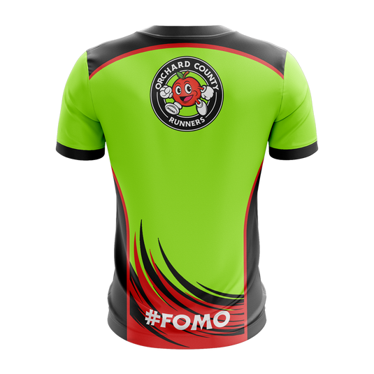 Orchard County Runners Jersey Green - Kids
