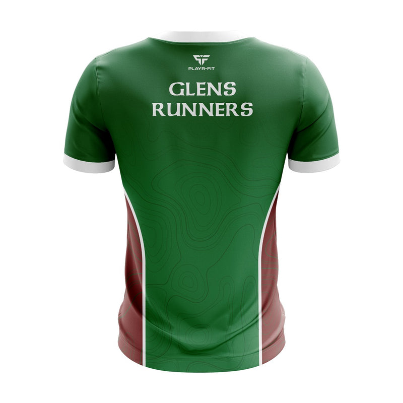 Load image into Gallery viewer, Glens Runners Running Jersey (Short Sleeve Light Mesh) - Adults

